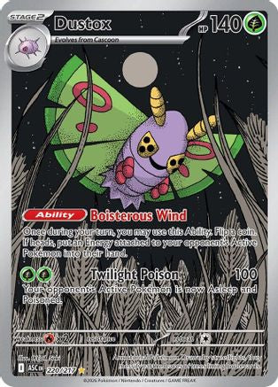 Dustox (220/217) Holofoil [ME Ascended Heroes] - Illustration Rare