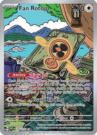 Fan Rotom (250/217) Holofoil [ME Ascended Heroes] - Illustration Rare
