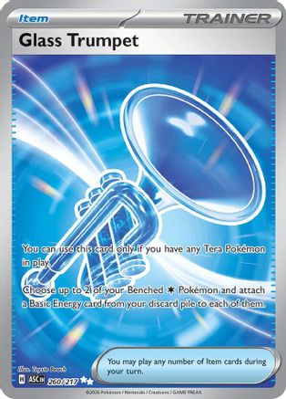 Glass Trumpet (260/217) Holofoil [ME Ascended Heroes] - Ultra Rare