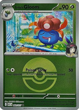 Erika's Gloom (Poke Ball) (002) Reverse Holofoil [ME Ascended Heroes] - Uncommon
