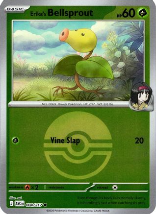 Erika's Bellsprout (Poke Ball) (004) Reverse Holofoil [ME Ascended Heroes] - Common