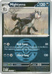 Mightyena (Dusk Ball) 129/217  - Reverse Holofoil ME Ascended Heroes - Uncommon