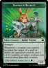 Pawpatch Recruit // Map Double-Sided Token (BLB-21 // 17) - Bloomburrow