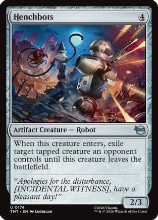 Henchbots (TMT-174) - Teenage Mutant Ninja Turtles Foil