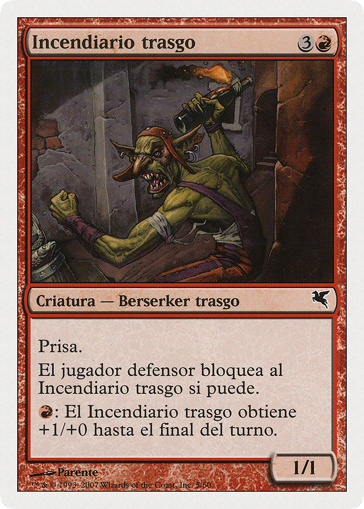 Goblin Fire Fiend (Italian) - 