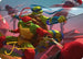 Raph & Leo, Sibling Rivals Art Card (Gold-Stamped Signature) (ASTMT-016) - Art Series: Teenage Mutant Ninja Turtles