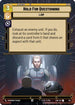 Hold for Questioning (Hyperspace) (481) - A Lawless Time