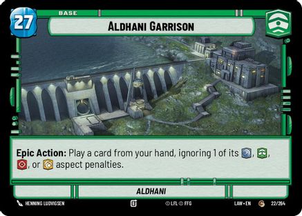 Aldhani Garrison // Credit (22 // T01) - A Lawless Time