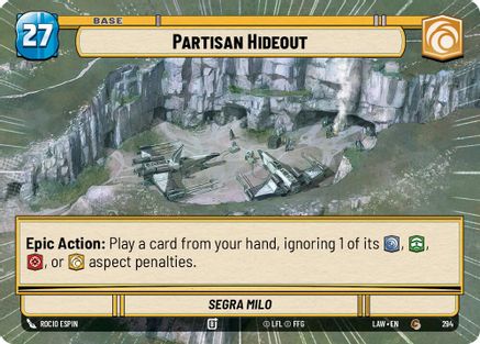 Partisan Hideout // Experience (Hyperspace) (294 // T05) - A Lawless Time