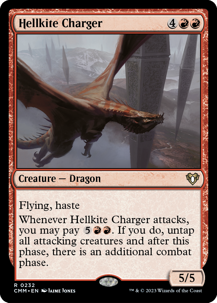 Hellkite Charger (CMM-232) - Commander Masters Foil