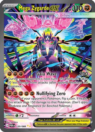 Mega Zygarde ex (120/088) Holofoil [Perfect Order] - Special Illustration Rare