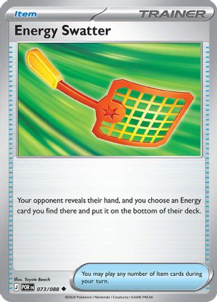 Energy Swatter (073) Reverse Holofoil [Perfect Order] - Uncommon
