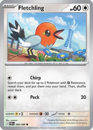 Fletchling (066) [Perfect Order] - Common