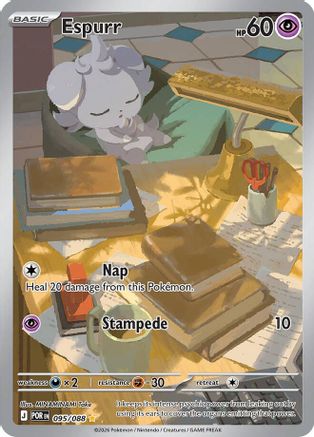 Espurr (095/088) Holofoil [Perfect Order] - Illustration Rare