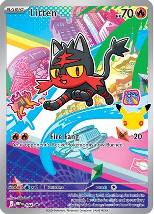 Litten (044) Holofoil [ME Mega Evolution Promo] - Promo