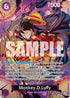 Monkey.D.Luffy (SP) (ST26-005) - Adventure on Kami's Island Foil