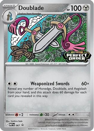 Doublade (067) Holofoil [ME Mega Evolution Promo] - Promo