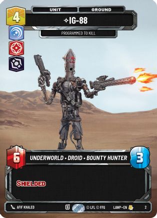 IG-88 - Programmed to Kill (2) - A Lawless Time  Weekly Play Promos