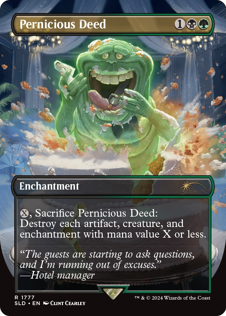 Pernicious Deed (SLD-1777) - Secret Lair Drop (Borderless)