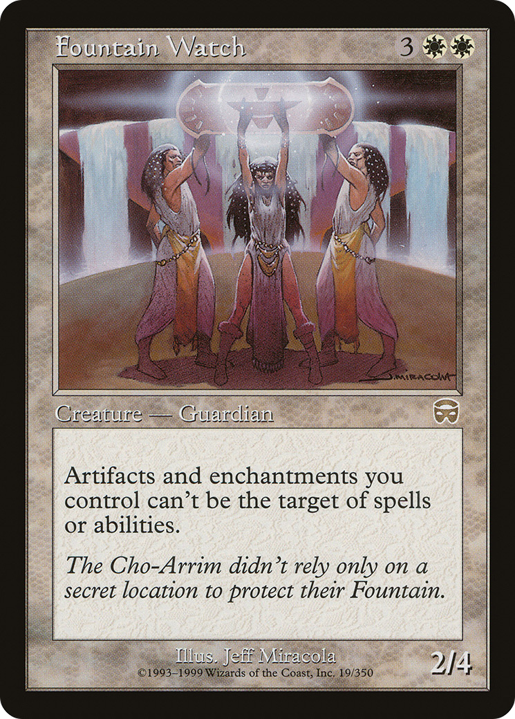 Fountain Watch (MMQ-019) - Mercadian Masques