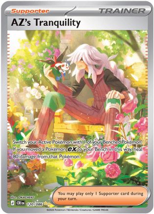 AZ's Tranquility (120/086) Holofoil [Chaos Rising] - Special Illustration Rare