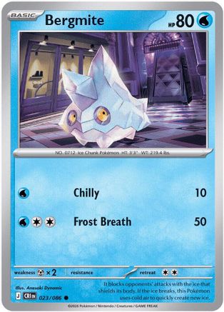 Bergmite (023) [Chaos Rising] - Common