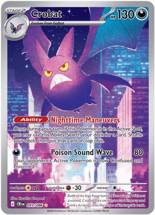 Crobat (093/086) Holofoil [Chaos Rising] - Illustration Rare