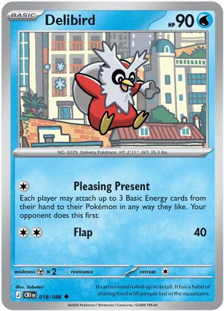 Delibird (018) [Chaos Rising] - Uncommon