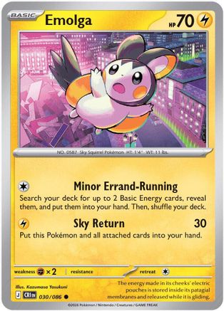 Emolga (030) [Chaos Rising] - Common