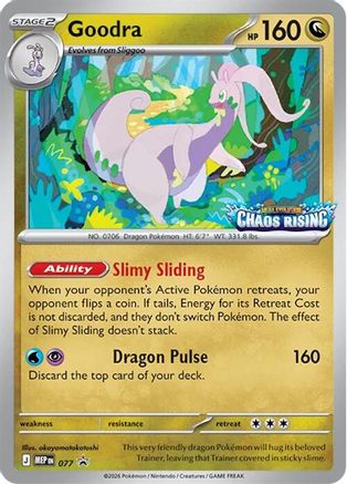 Goodra (077) Holofoil [ME Mega Evolution Promo] - Promo