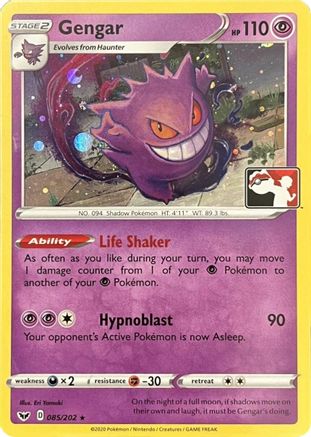 Gengar (Library Exclusive) (085) Holofoil [Miscellaneous Cards & Products] - Holo Rare