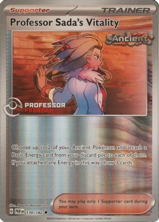 Professor Sada's Vitality (170/182) Reverse Holofoil [Professor Program Promos] - Uncommon