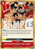 And You Get Yourself in Big Trouble!! (ST30-017) - Starter Deck EX: Luffy & Ace