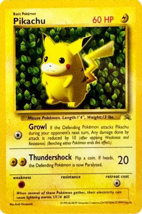 Pikachu (Corocoro Grey Star) [WoTC Promo] - Promo