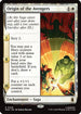 Origin of the Avengers (MSH-028) - Marvel Super Heroes Foil