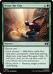 Scout the City (MSC-817) - Commander: Marvel Super Heroes Foil
