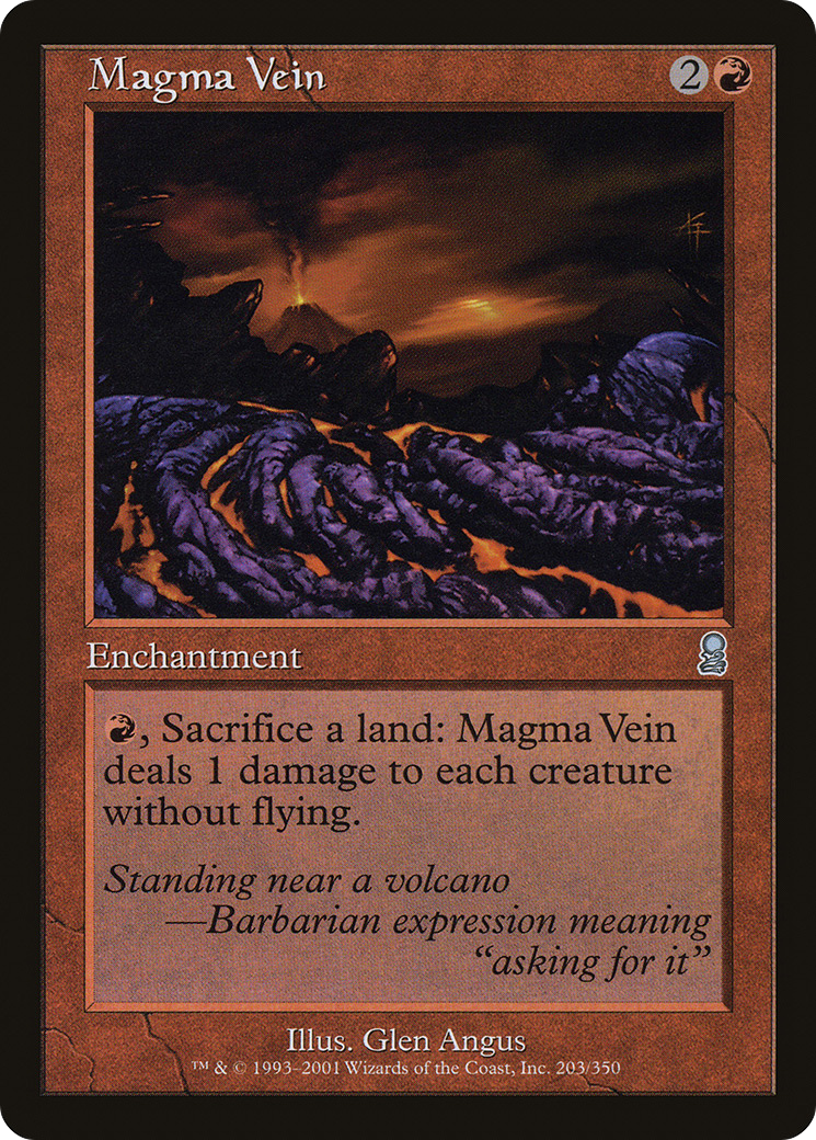 Magma Vein (ODY-203) - Odyssey Foil