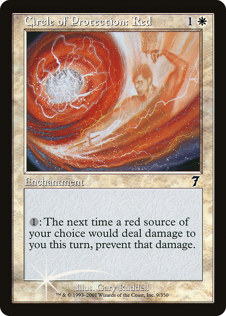 Circle of Protection: Red (7ED-009) - 7th Edition