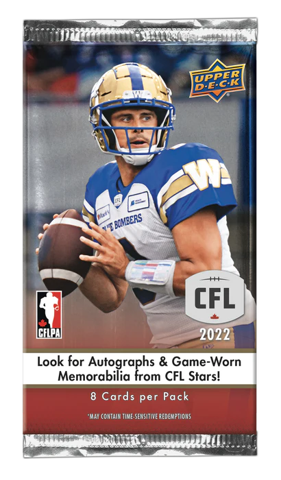 2022 Upper Deck CFL Hobby Pack | Eastridge Sports Cards