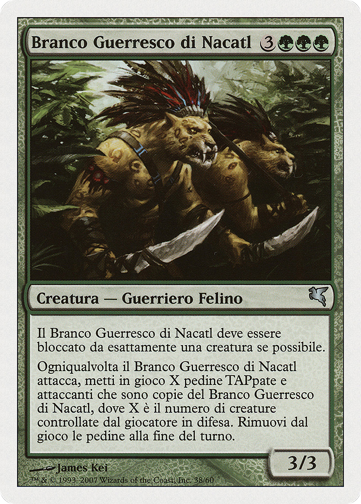 Nacatl War-Pride (Italian) - 