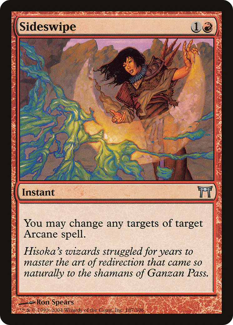 Sideswipe (CHK-187) - Champions of Kamigawa