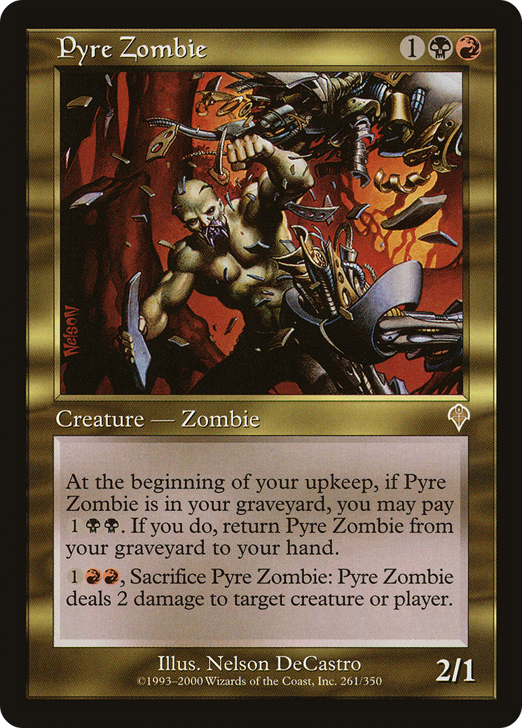 Pyre Zombie (INV-261) - Invasion Foil