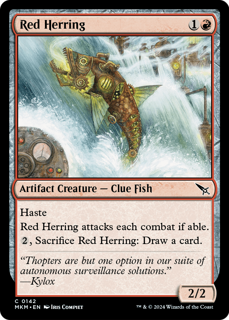 Red Herring (MKM-142) - Murders at Karlov Manor
