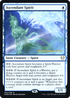 Ascendant Spirit (PRE-043) - Kaldheim Promos: (snow) Foil