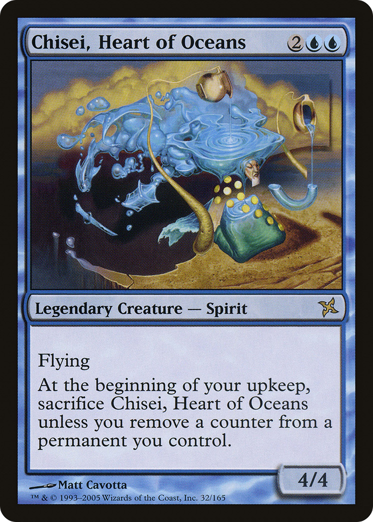 Chisei, Heart of Oceans (BOK-032) - Betrayers of Kamigawa