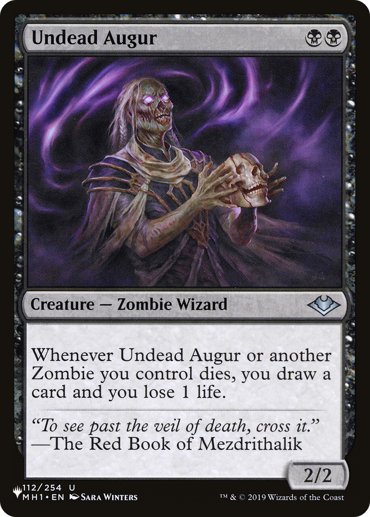 Undead Augur (LIST-112/254) - The List