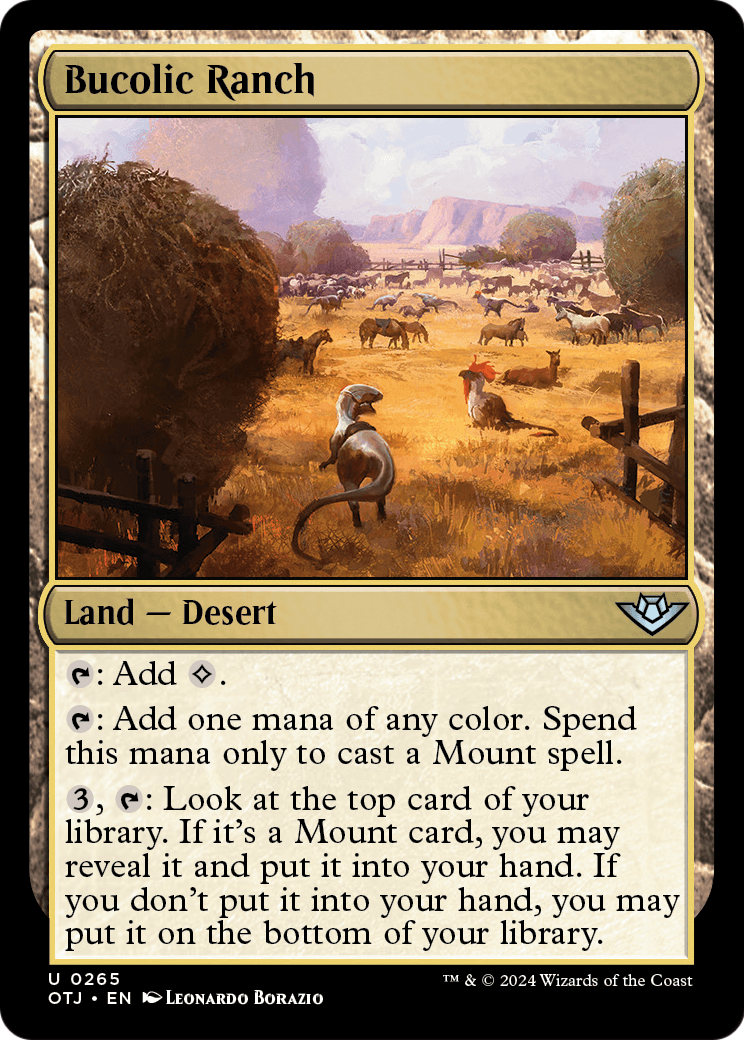 Bucolic Ranch (OTJ-265) - Outlaws of Thunder Junction