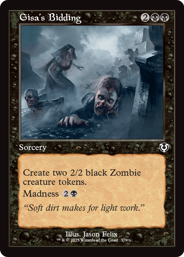 Gisa's Bidding (Retro Frame) (INR-379) - Innistrad Remastered