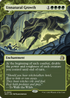 Unnatural Growth (WOT-062) - Wilds of Eldraine: Enchanting Tales: (Showcase) (Borderless) Foil