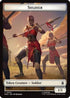 Soldier // Clue Double-Sided Token (MSH-004/017) - Marvel Super Heroes Foil